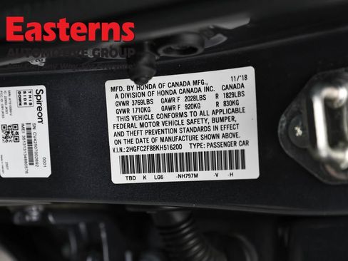 Used 2019 Honda Civic Sport image 33