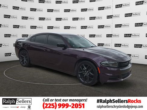 Used 2022 Dodge Charger SXT w/ Blacktop Package RWD image 1