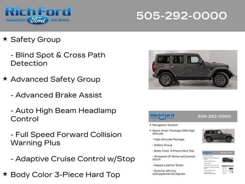 Used 2023 Jeep Wrangler Unlimited Sahara AWD/4WD image 65