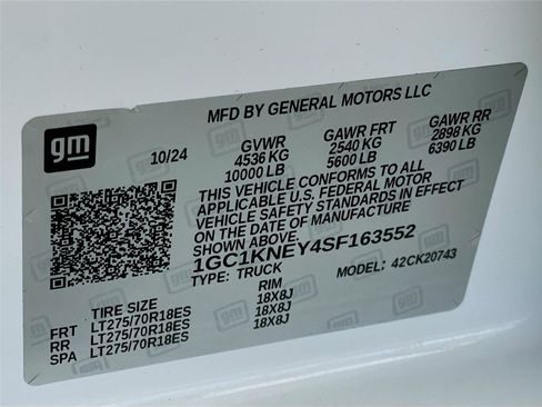 Certified 2025 Chevrolet Silverado 2500 LT image 34