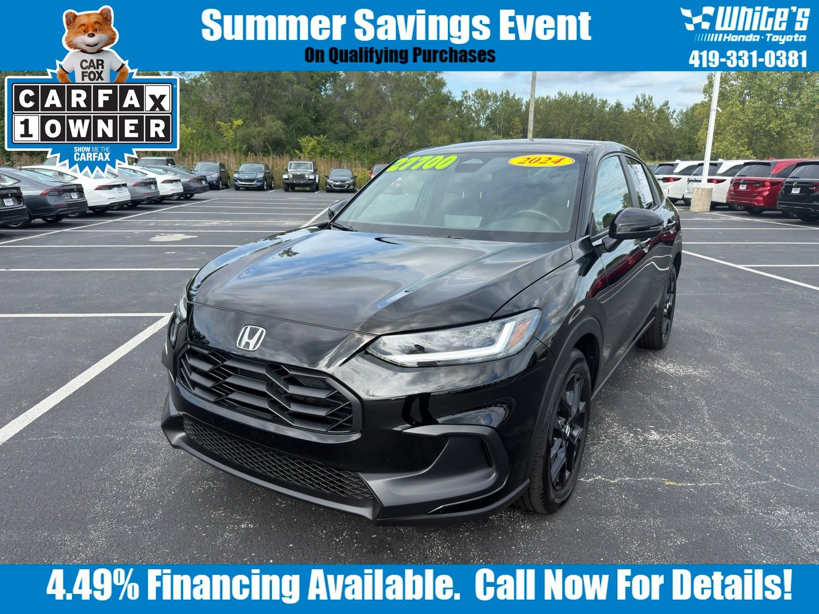 Used 2024 Honda HR-V Sport image 1