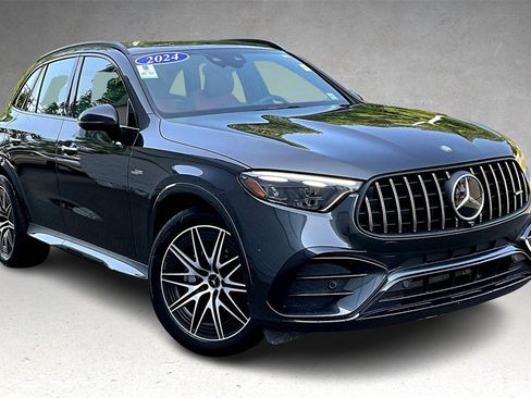 Used 2024 Mercedes-Benz GLC 43 AMG 4MATIC w/ Driver Assistance Package image 3