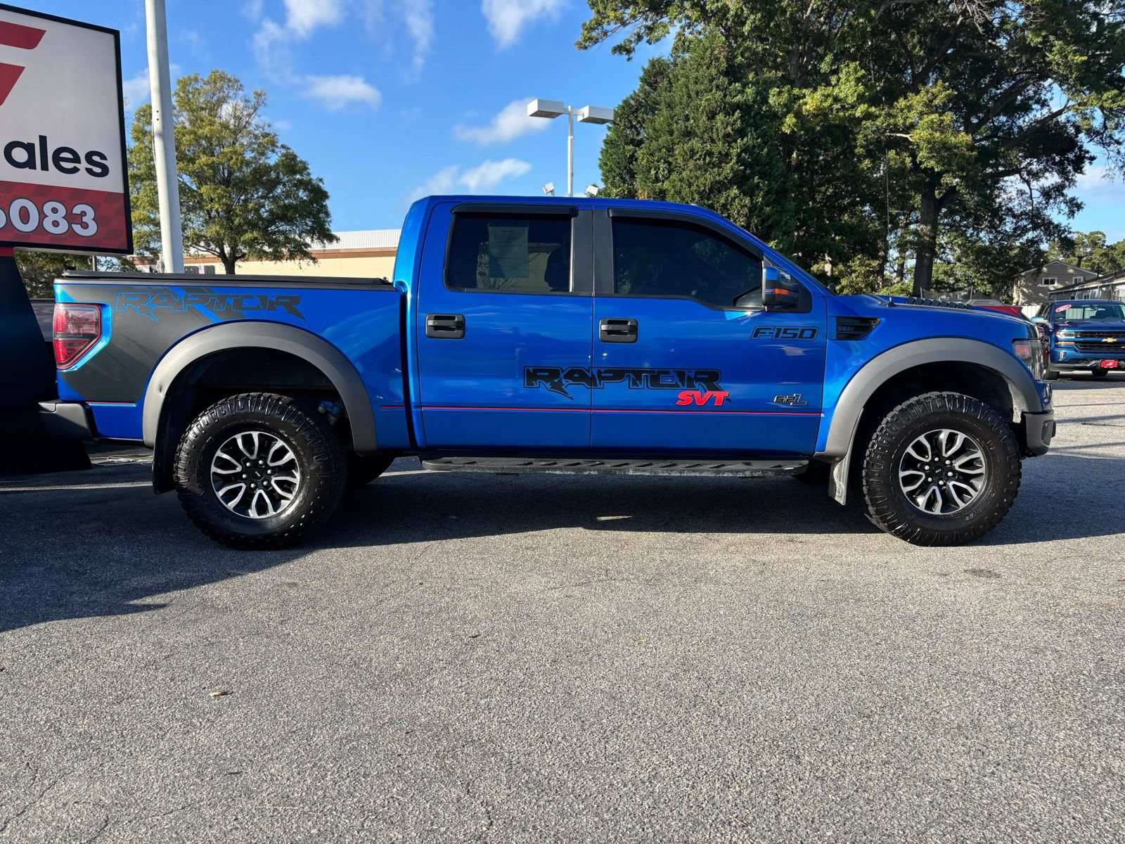 Used 2014 Ford F150 Raptor w/ SVT Exterior Graphics Package AWD/4WD image 2