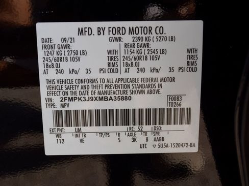 Certified 2021 Ford Edge SEL w/ Convenience Package FWD image 24