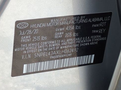 Used 2020 Hyundai Sonata SEL w/ Cargo Package FWD image 25