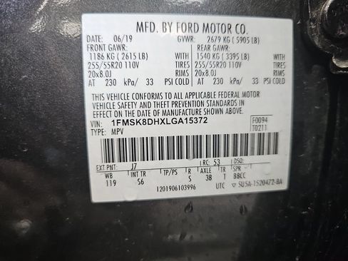 Certified 2020 Ford Explorer XLT w/ Equipment Group 202A AWD/4WD image 35