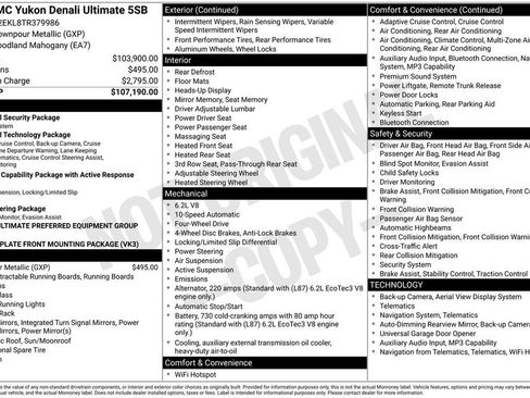 New 2026 GMC Yukon Denali Ultimate AWD/4WD image 5