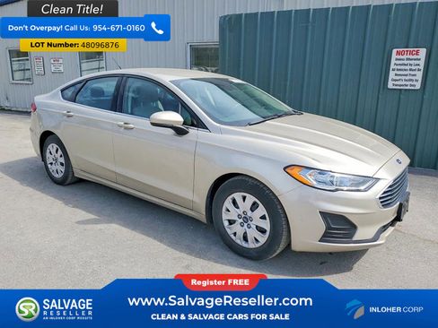 Used 2019 Ford Fusion S image 5