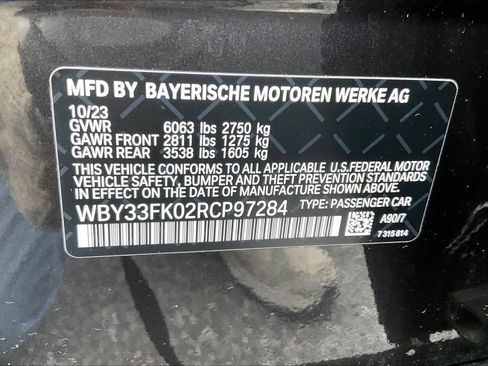 Certified 2024 BMW i5 eDrive40i w/ M Sport Package image 38