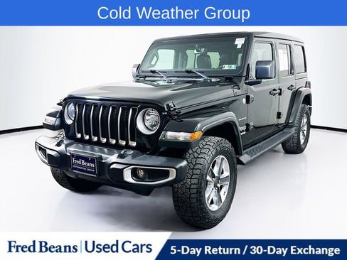 Certified 2021 Jeep Wrangler Unlimited Sahara AWD/4WD image 3