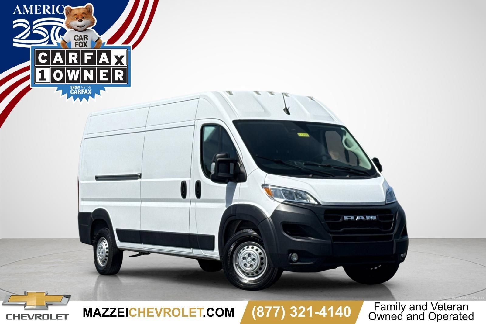 Used 2024 RAM ProMaster 2500 w/ Convenience Group FWD image 1