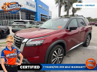 Used 2022 Nissan Pathfinder Platinum w/ Cargo Package video 1