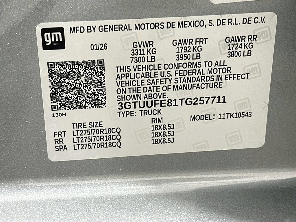 Used 2026 GMC Sierra 1500 AT4X AWD/4WD image 33