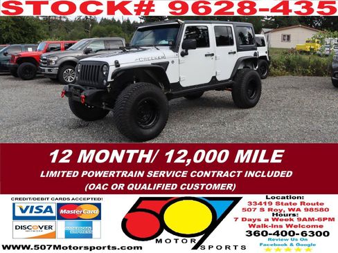 Used 2014 Jeep Wrangler Unlimited Sport w/ Trailer Tow Group AWD/4WD image 2