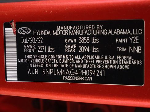 Used 2023 Hyundai Elantra SEL w/ Preferred Accessory Package FWD image 38