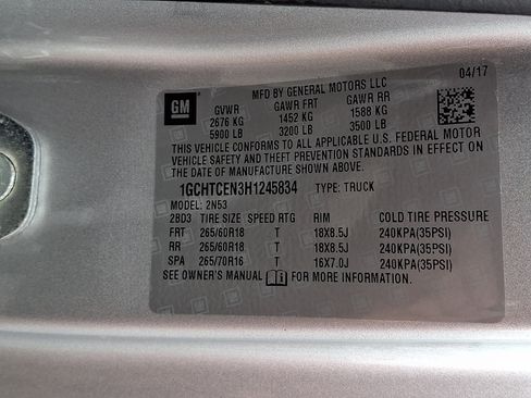Used 2017 Chevrolet Colorado LT AWD/4WD image 25