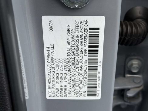 Certified 2025 Honda Accord Sport image 21