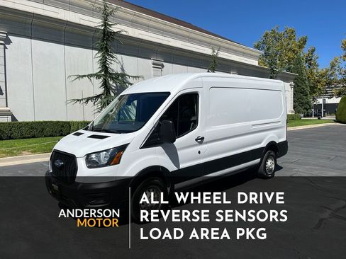Used 2023 Ford Transit 250 Medium Roof AWD w/ Load Area Protection Package image 1