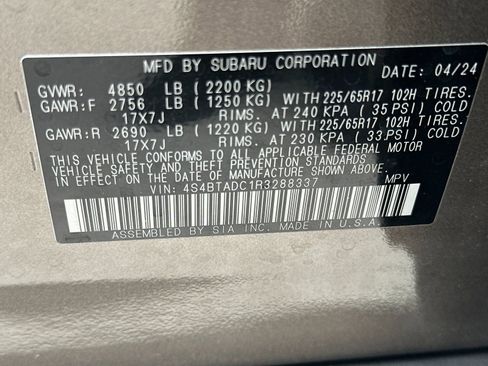 Used 2024 Subaru Outback Premium AWD/4WD image 26