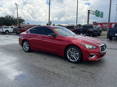 Used 2021 INFINITI Q50 Luxe w/ Cargo Package