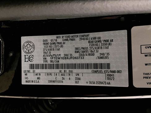 Used 2018 Ford F150 XLT w/ XTR Package image 33