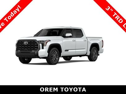 New 2026 Toyota Tundra Platinum