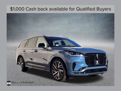 New 2026 Lincoln Aviator Black Label w/ Jet Appearance Package AWD/4WD image 1