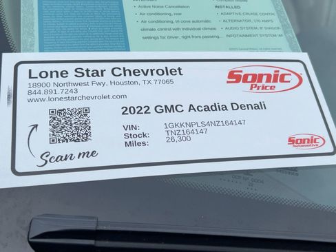 Used 2022 GMC Acadia Denali w/ Denali Ultimate Package image 32