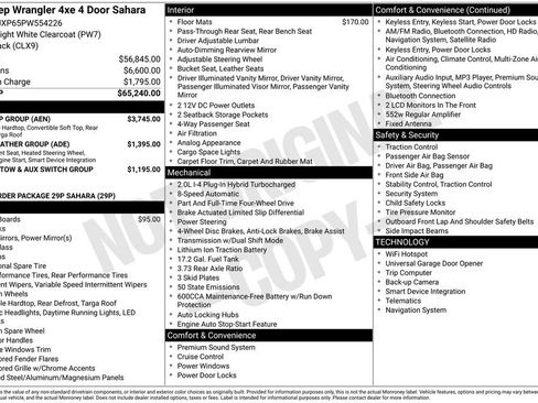 Used 2023 Jeep Wrangler Sahara 4xe w/ Dual Top Group image 35