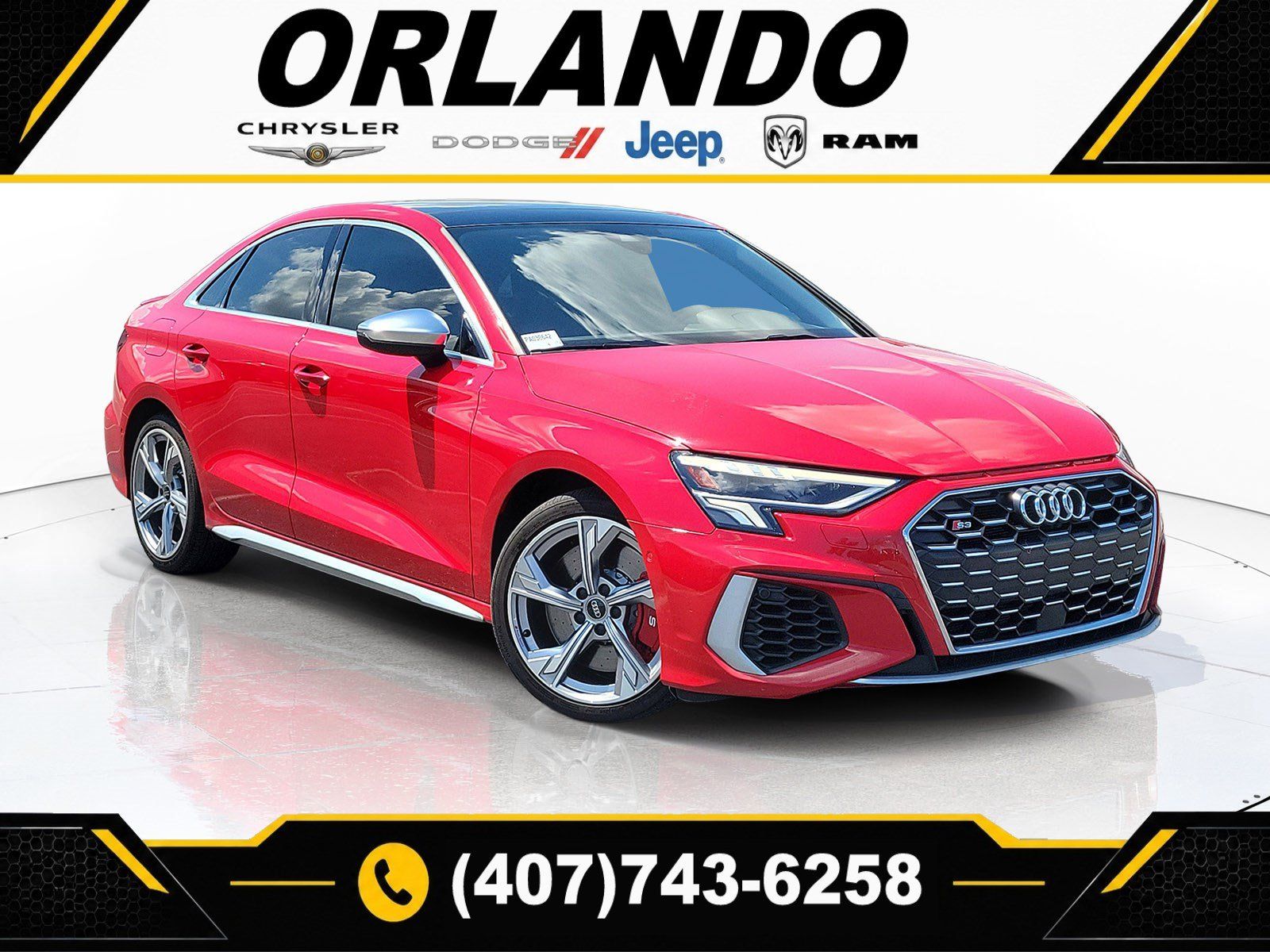 Used 2023 Audi S3 Premium Plus w/ Premium Plus Package AWD/4WD image 1