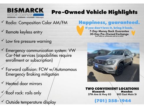 Used 2021 Volkswagen Tiguan S AWD/4WD image 6