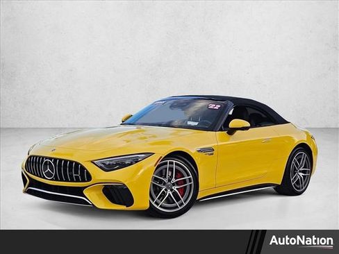 Certified 2022 Mercedes-Benz SL 55 AMG 4MATIC image 1