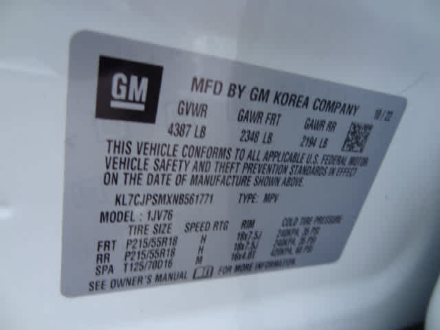 Used 2022 Chevrolet Trax LT w/ Sport Edition AWD/4WD image 33