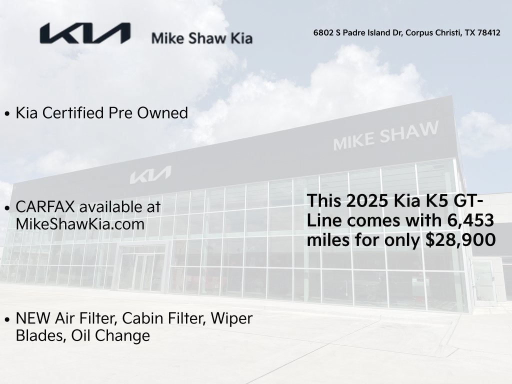 Used 2025 Kia K5 GT-Line w/ GT-Line Premium Package FWD image 3