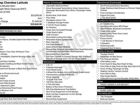 Used 2018 Jeep Cherokee Latitude image 11