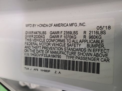 Used 2018 Honda Accord Sport image 33