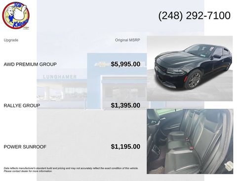 Used 2017 Dodge Charger SXT w/ AWD Premium Group image 5