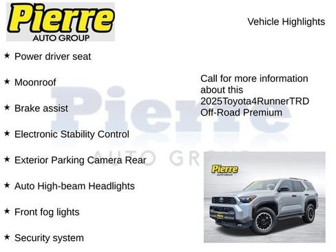 Used 2025 Toyota 4Runner TRD Off-Road Premium image 14