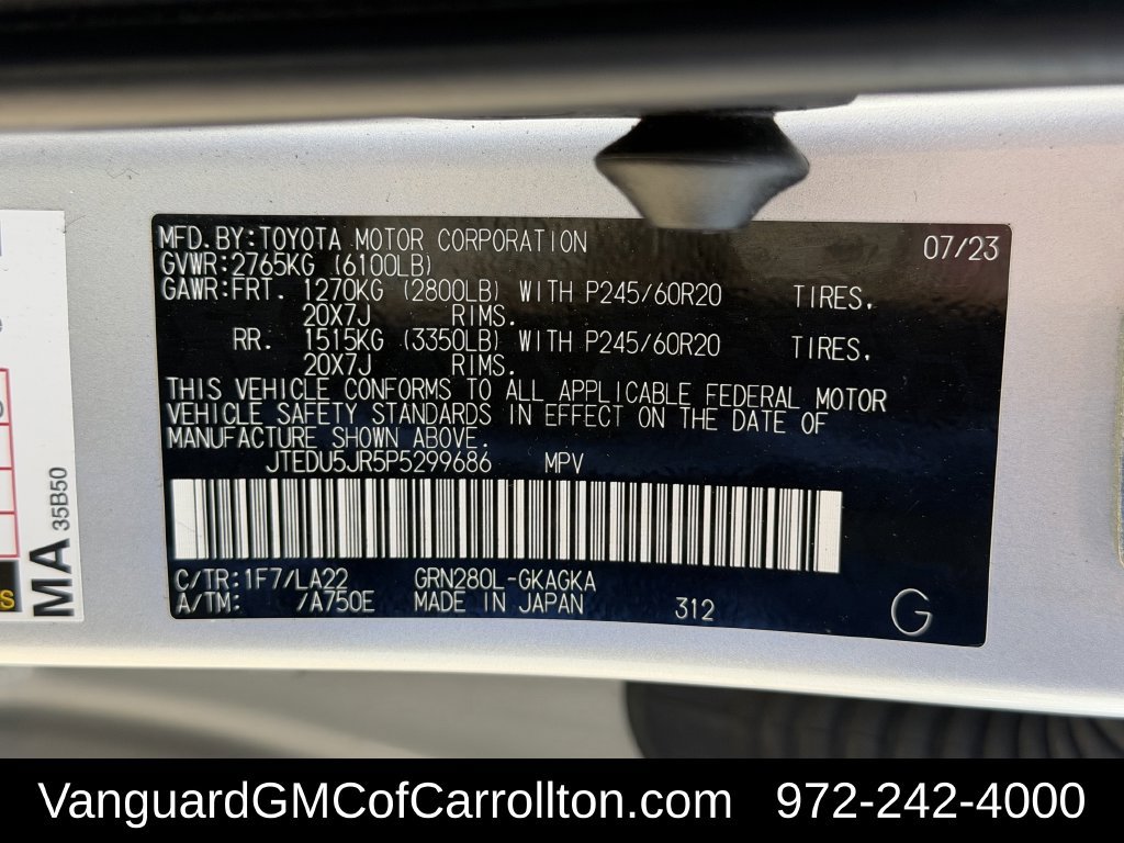 Used 2023 Toyota 4Runner Limited RWD image 33