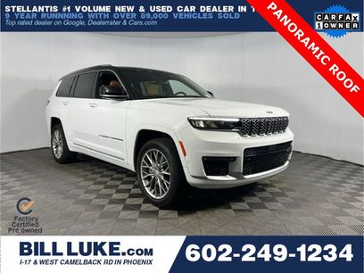 Certified 2022 Jeep Grand Cherokee L Summit w/ Advanced Protech Group IV