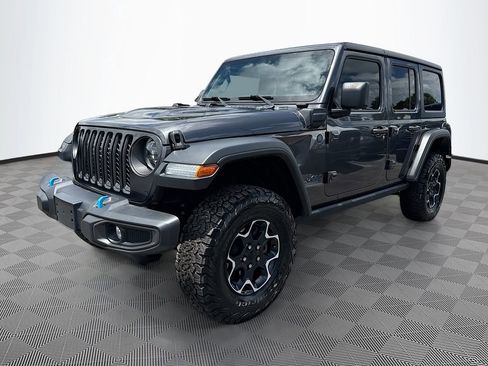 Used 2023 Jeep Wrangler Unlimited Rubicon 4xe w/ Cold Weather Group AWD/4WD image 4