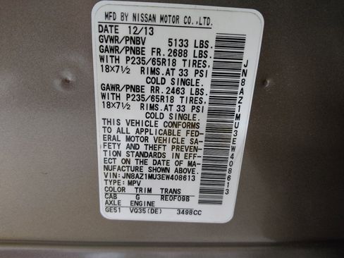 Used 2014 Nissan Murano S FWD image 33