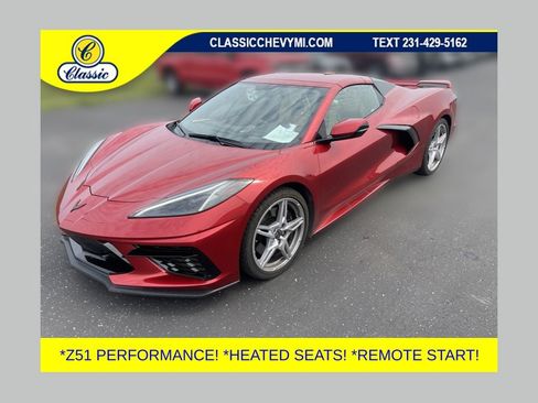 Used 2022 Chevrolet Corvette Stingray Premium Conv w/ Z51 Performance Package RWD image 1