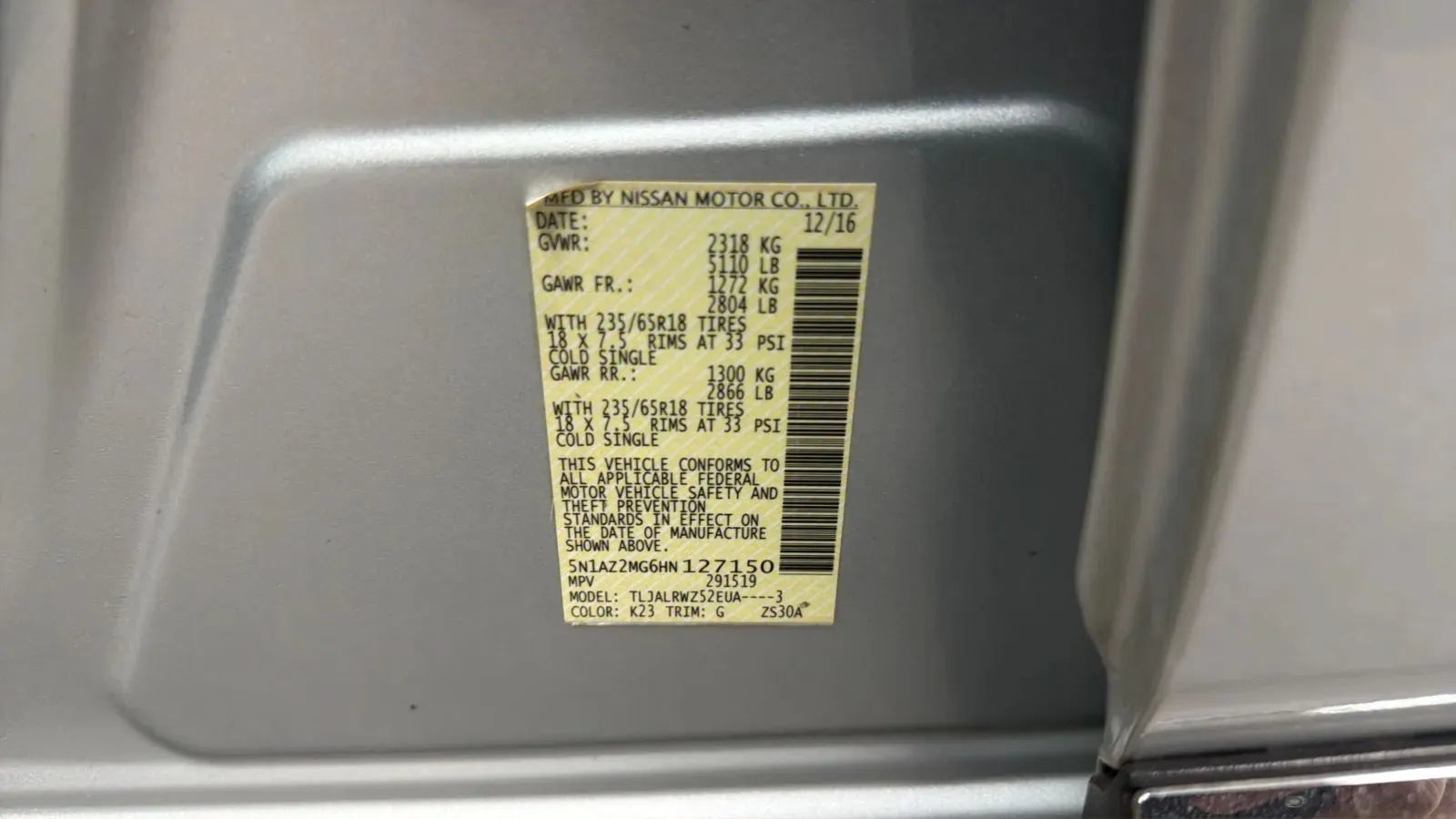 Used 2017 Nissan Murano SL FWD image 23