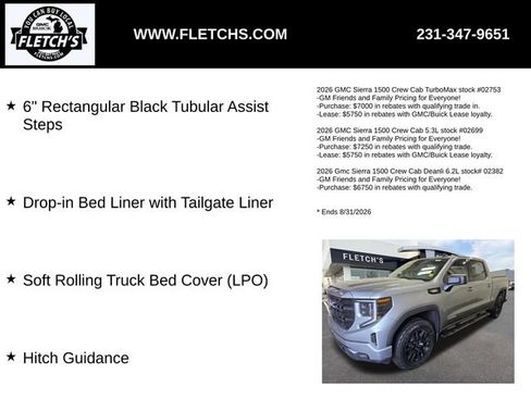 New 2026 GMC Sierra 1500 Elevation AWD/4WD image 3