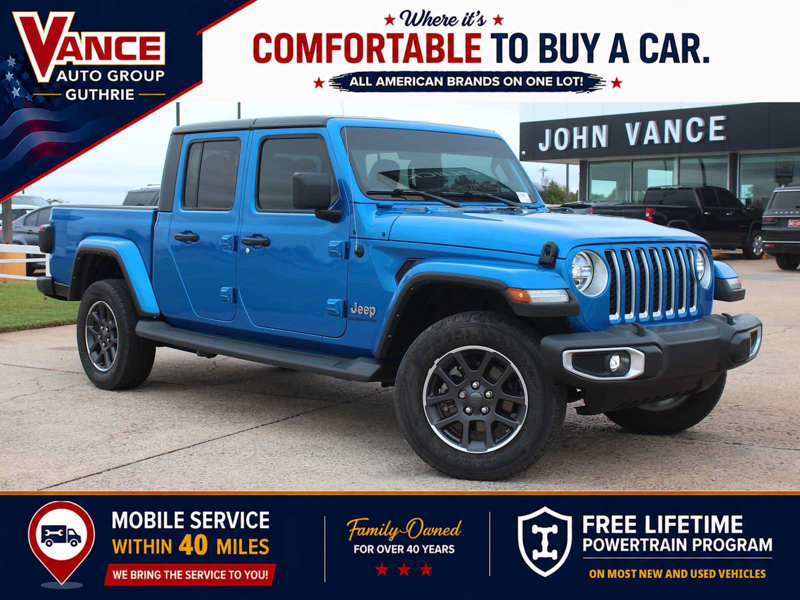 Used 2022 Jeep Gladiator Overland w/ Popular Equipment Package AWD/4WD image 1