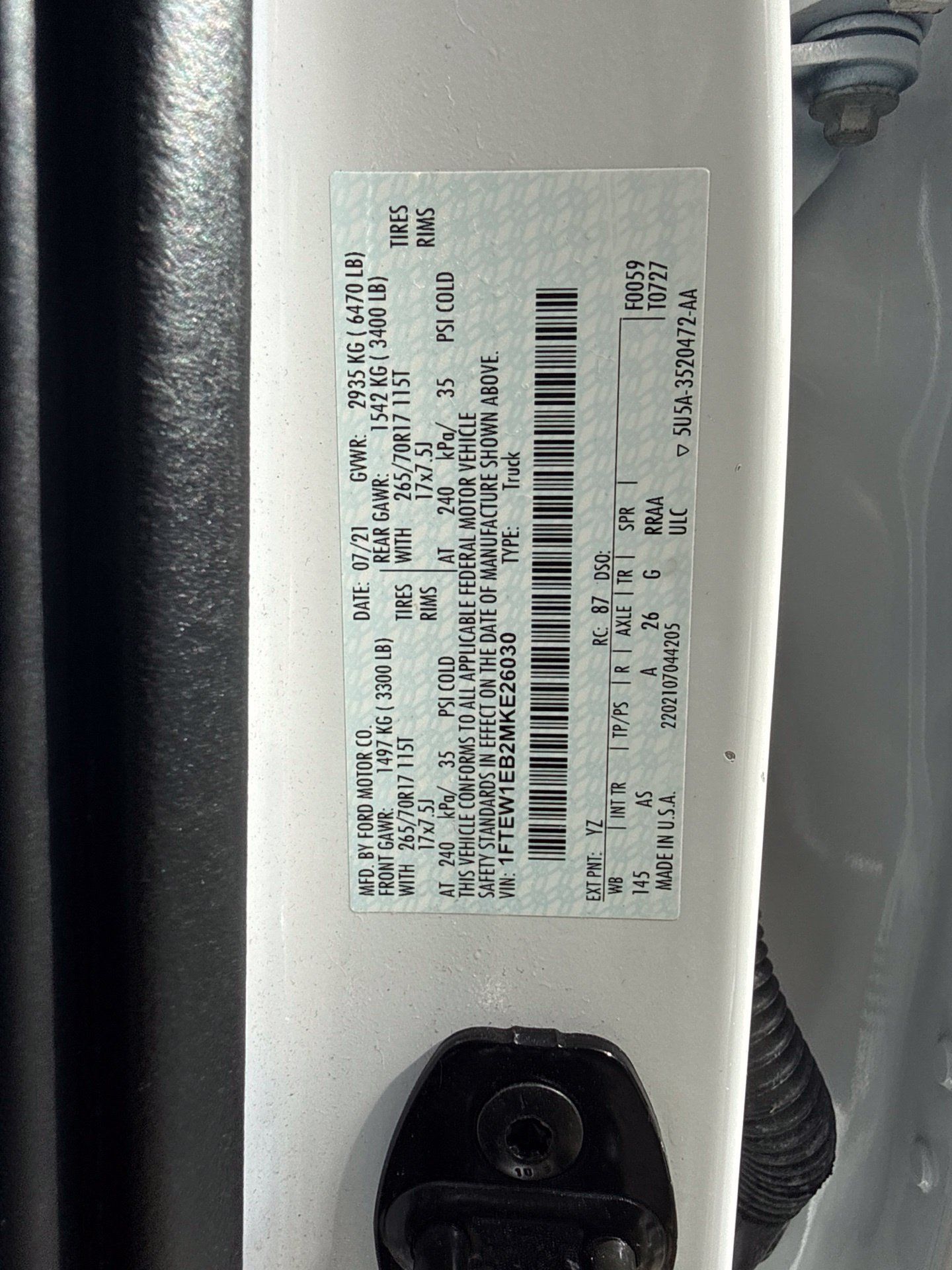 Used 2021 Ford F150 XL w/ Trailer Tow Package AWD/4WD image 15