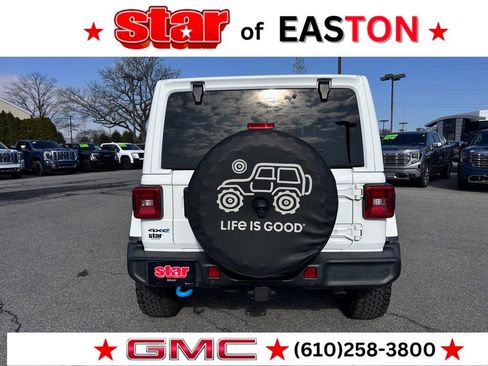 Used 2022 Jeep Wrangler Unlimited Rubicon 4xe w/ Cold Weather Group image 8