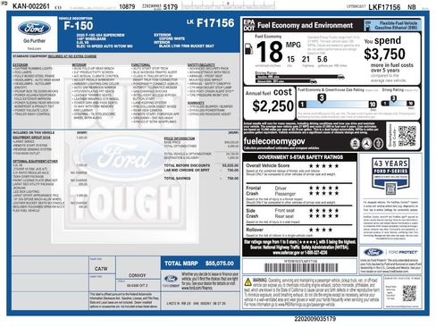 Used 2020 Ford F150 Lariat AWD/4WD image 4