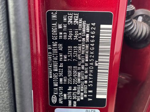 Used 2019 Kia Sorento EX AWD/4WD image 10